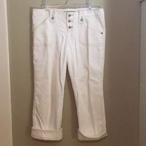 Express white jeans